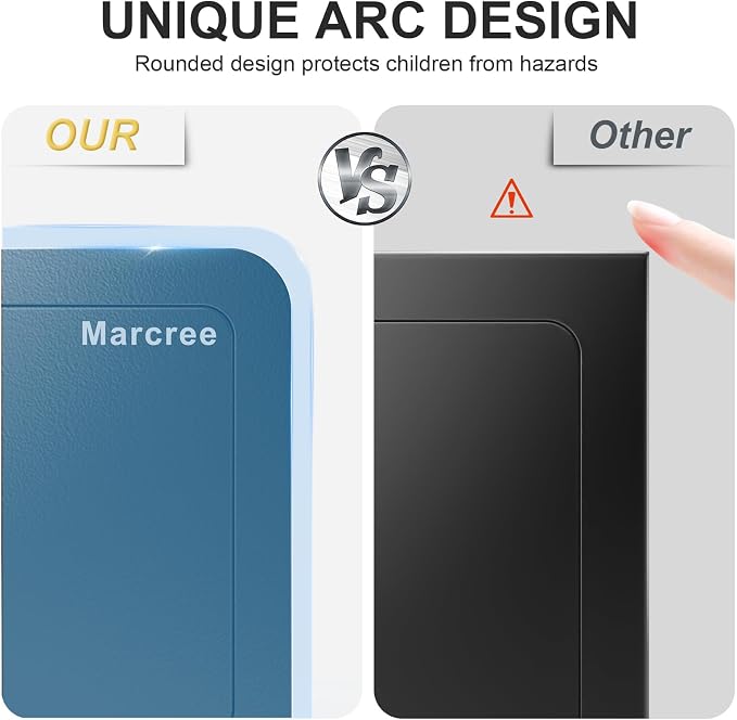 Marcree 0.23 Cub Safe, Small Safe Box with Key, Mini Safe for Kids | Mini Home Safes for Money, Coin and Cash, Security Safes for Kids, Personal Lock Box, Black, 6.69 x 9.06 x 6.69 Inches - Image 3