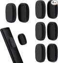 Ninsula 4 Pack Magnetic Remote Control Holder Wall Mount, No Drill Self-Adhesive Organizer TV Remote Holder, Black Organizer Storage Wall Holder for Tv, Fan, Air Conditioner, Bed by Unknown