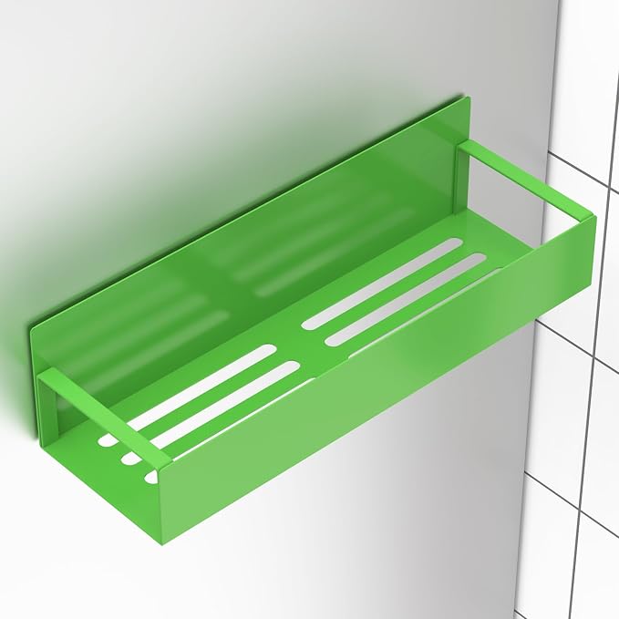 HuggieGems Metal Magnetic Spice Rack for Refrigerator Green, 4 Pack | Magnetic Shelves Heavy Duty for Fridge in Kitchen, Seasoning Storage Organizer, For Oven Washer and Dryer, For Heavier Items - Image 5