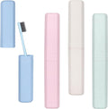 Hooqict 4 Pack Travel Toothbrush Case Portable Travel Toothbrush Holder Plastic Toothbrush Container Protector Cover for Traveling, Camping, Home, School, Business by Hooqict