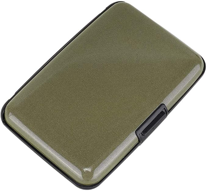 RFID Blocking Credit Card Protector Case Holder Wallet for Men Women | RFID Blocking Credit Card Protector Aluminum ID Case Hard Shell Business Card Holders Metal Wallet for Men or Women - Image 4