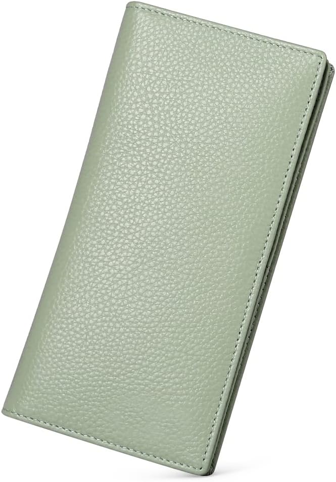 GOIACII Wallets for Women RFID Blocking Ultra Slim Leather Credit Card Holder Clutch - Image 6
