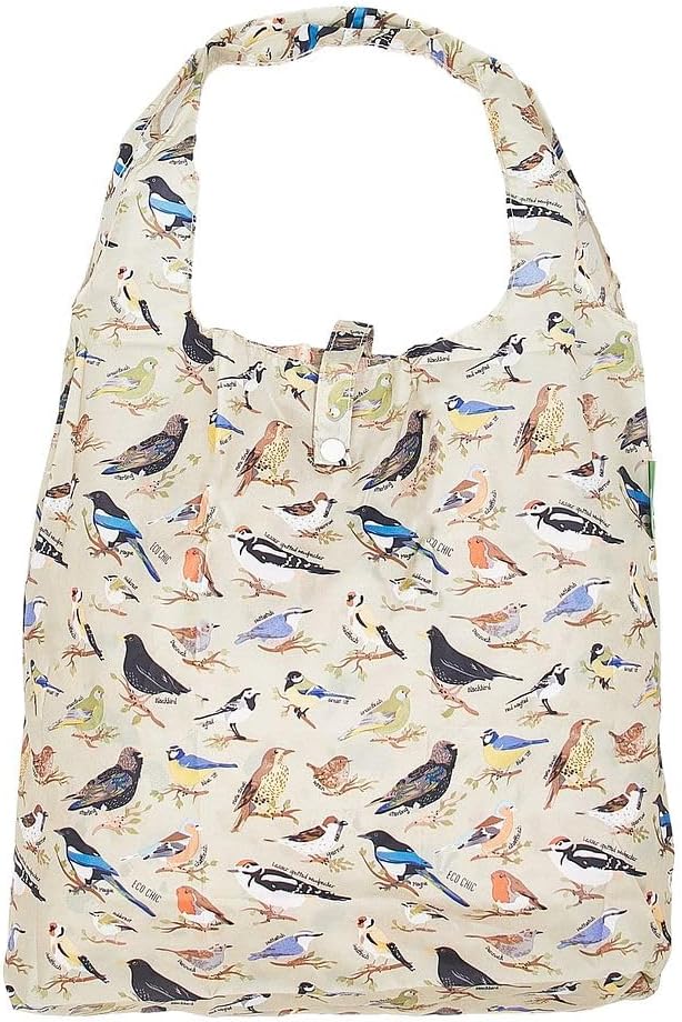 ECO CHIC Foldable Reusable Grocery Bags - Lightweight, Recycled & Reusable Shopping Bag - Waterproof Packable Tote by ECOCHIC