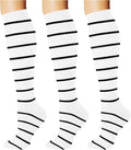 Breslatte Compression Socks for Women Men 15-20 mmHg | Graduated compression stockings knee high athletic support socks for travel running flying nurse pregnant by Breslatte