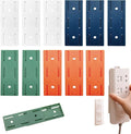 12 PCS Adhesive Punch Free Socket Holder, Self-Adhesive Desktop Socket Fixer, Power Strip Holder Fixator, Wall Mount Cable Management by Kukiwhy