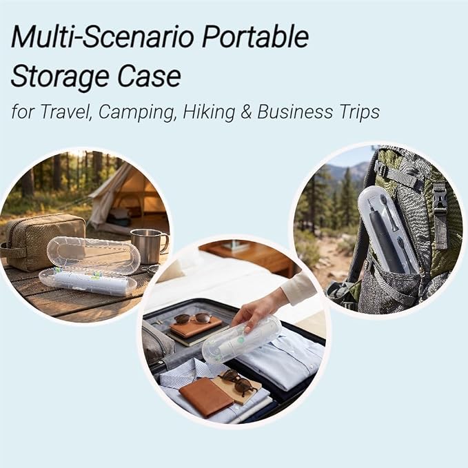 Electric Toothbrush Travel Case for Philips Sonicare | DiamondClean, Flexcare, HealthyWhite, PowerUP etc,Not for Charger. - Image 2