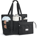 G4Free Beach Bag, Waterproof Beach Tote Pool Bags for Women | Compatible with Cup, Large Capacity Sandproof Foldable for Weekender Travel Swim by G4Free