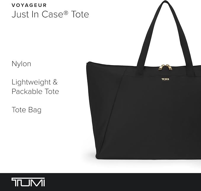 TUMI Just In Case Tote - Packable Travel Tote Bag for Women & Men - Carry Travel Accessories Easily - Image 3