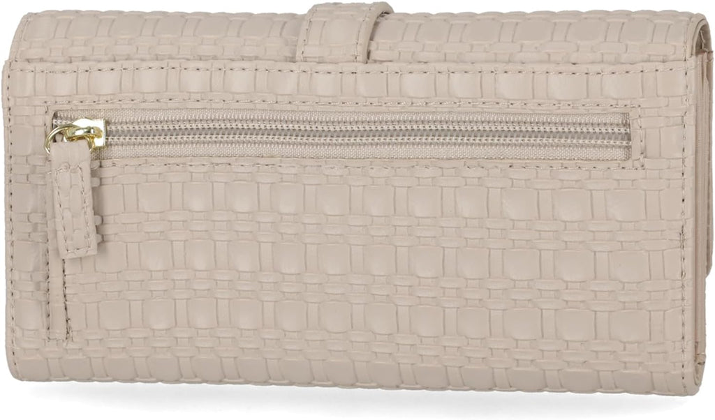 Mundi File Master Womens RFID Blocking Wallet Clutch Organizer With Change Pocket - Image 3