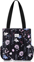 KAMO Floral Tote Bag - Waterproof Lightweight Handbags Travel Shoulder Bag for Hiking Yoga Gym Swimming Travel Beach by KAMO