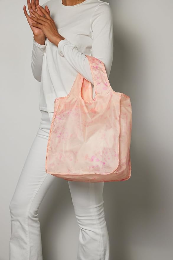 Pure Sage Reusable Grocery Bag - Stylish Shopping Bags for Groceries - Foldable Tote Bag - Image 5