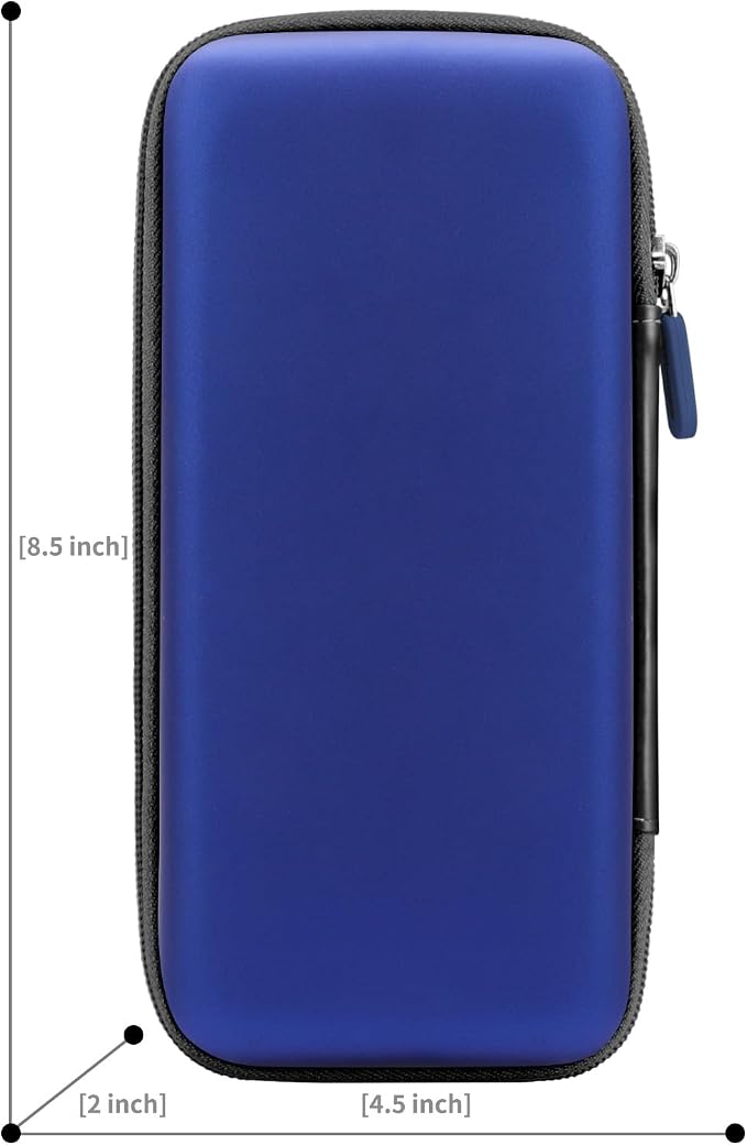 iMangoo Travel Essential Electronics Organizer Charger Case Carrying Pouch | 8.5x4.5x2" Power Bank Tech Accessories Protective Storage Shockproof Portable Purse Men Women School Office Trips Must Have - Image 5