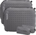ATEPA Inflatable Seat Cushion | 2" & 2.5" Foam Core Seat Pad, Self Inflating, Compact, Stadium, Airplane, Travel, Camping, Hiking, Sports events by ATEPA