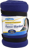 Fleece Travel Blanket - Blue by Cl%C3%B6udz