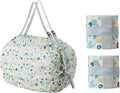 2PCS Travel Shoulder Bag Reusable Grocery Bags Foldable Shopping Bags Waterproof Pouch Bags Sports handbag by SUSOYAOCHEN