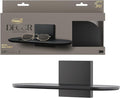 Command Decor Metal Wall Shelf, Matte Black, 1 Shelf, 8 Large Strips by Unknown