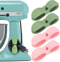 SisBroo Cord Organizer for Appliances, 4PCS Kitchen Appliance Cord Winder Cable Organizer, Cord Holder Cord Wrapper for Appliances Stick on Pressure Cooker, Mixer, Blender, Coffee Maker, Air Fryer by SisBroo