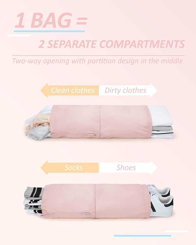 BAGSMART Compression Packing Cubes for Travel Essentials | 14 Set /6 Set /4 Set/2 Set, Lightweight, Durable - Image 2