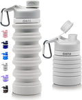 ONTA Collapsible BPA Free Silicone Water Bottle, 20oz - Portable, Leakproof, Easy Clean, Shatter Resistant, Travel Friendly by ONTA