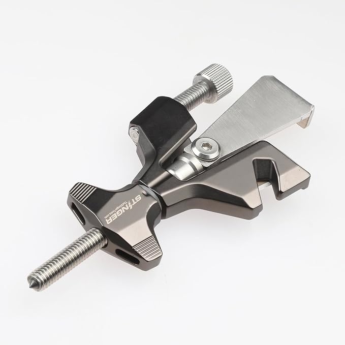 Stinger USA Portable Travel Door Lock w/Seat Belt Cutter and Glass Breaker | Suitable for security equipment in households and hotel rooms by Stinger