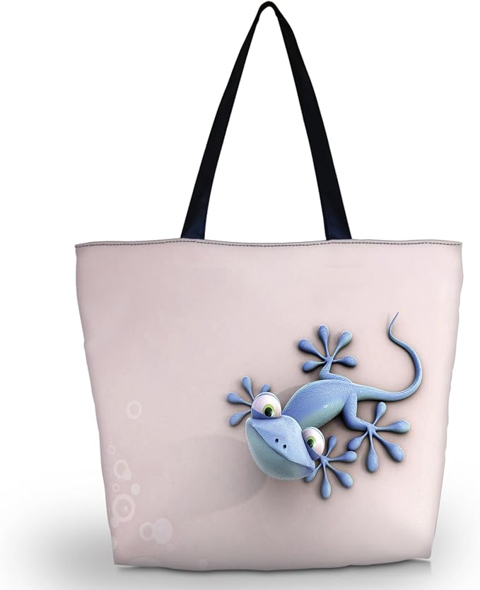 Beach Tote Bags Travel Totes Bag Shopping Zippered Tote for Women Foldable Waterproof Overnight Handbag by newplenty