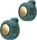 Portable Clip-On Fan, Mini USB Rechargeable 360° Rotatable Fan, Personal Fan 3-Speed Silent Mini Bladeless Fans by Ahuccf