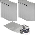 10 Pcs Single Shoe Bags for Travel, Dustproof Drawstring Travel Shoe Bag | 18"X9"shoe travel bag for Packing, Shoe Bag storage Sneaker Travel Bags, Washable Reusable dust bags for Handbags Shoes Toys by CARPDIM