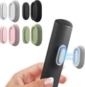 Magnetic Remote Control Holder Wall Mount for TV/Fan-4 Colors | No Drill Self-Adhesive TV Remote Holder for Bed, Silicone Remote Caddy, Bedside Organizer, RV Accessories by ELECTRONICSORGANIZATION