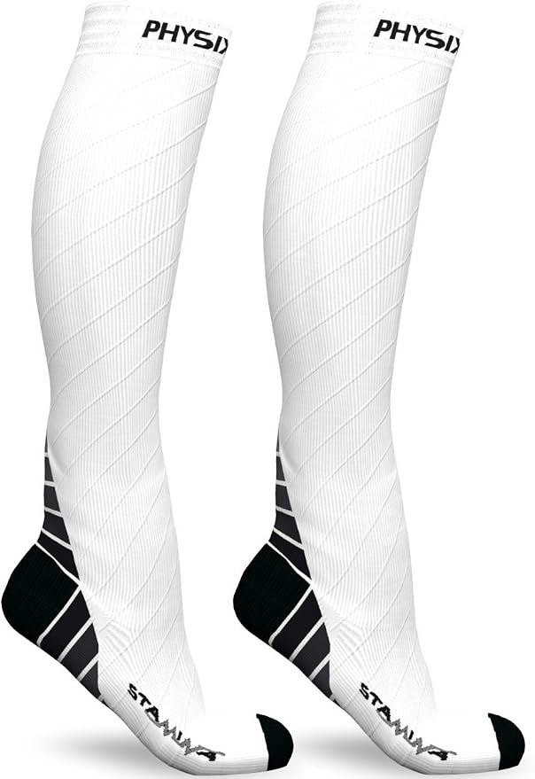 Physix Gear Compression Socks 20-30 mmHg - Men & Women - Running, Nurses, Shin Splints, Flight, Travel - Image 4
