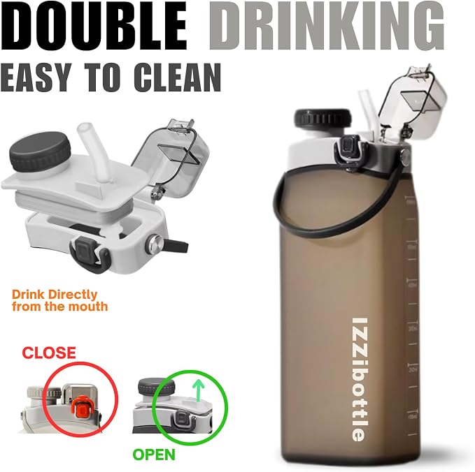 Collapsible Lightweight Silicone Water Bottle (600ml, Brown) | BPA Free, Eco-Friendly, Medical Grade | Leakproof Bottle for Sports, Travel, Hiking, Gym, Outdoor Adventures and Daily Use - Image 8