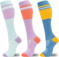 fenglaoda Compression Socks for Women Men 3 Pairs Graduated Compression Support Circulation Socks for Nurses by fenglaoda