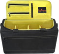 Sneaker Duffel Travel Bag, Waterproof Sneaker Duffle Bags Shoe Bags for Travel, Basketball Sports Gym bag with 3 Adjustable Dividers, & Shoulder Strap, Yellow by WzsipodCustomerFirst