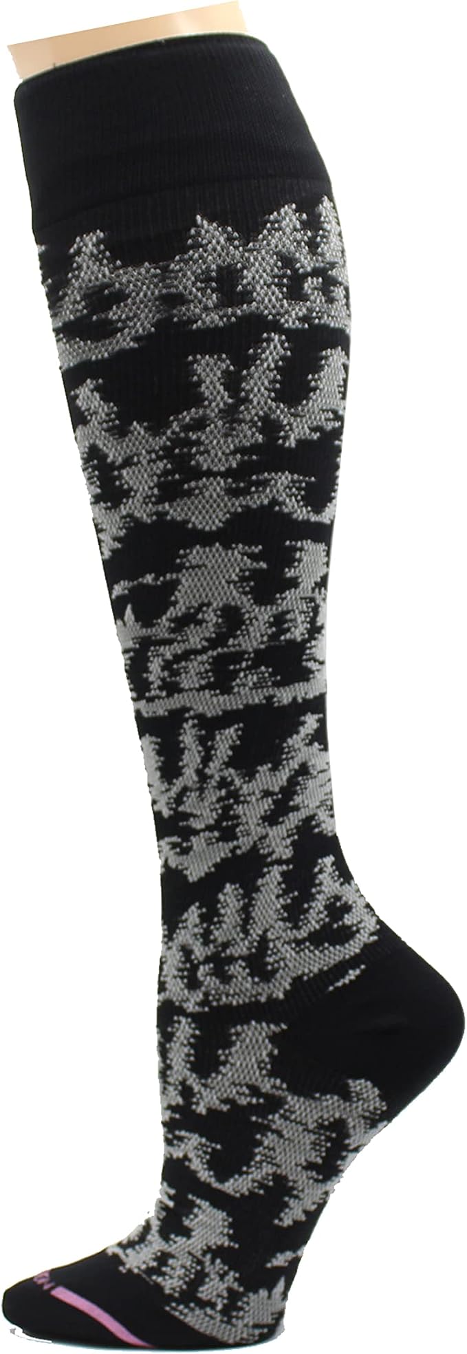 Dr. Motion 4 Pairs Therapeutic Graduated Compression Women's Knee-hi Socks - Image 2