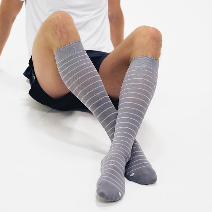 Wellness Compression Socks for circulation, swelling, deep vein thrombosis and calf cramps | 15-20mmHg - Image 6