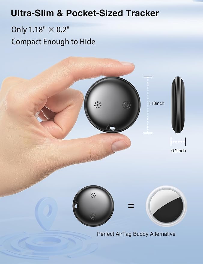 GPS Tracker Device for Car and Vehicles: No Subscription & SIM Card Tracker, Mini Hidden Undetectable Anti-Theft Tracking Device with Free App, Android and iPhone - Image 5