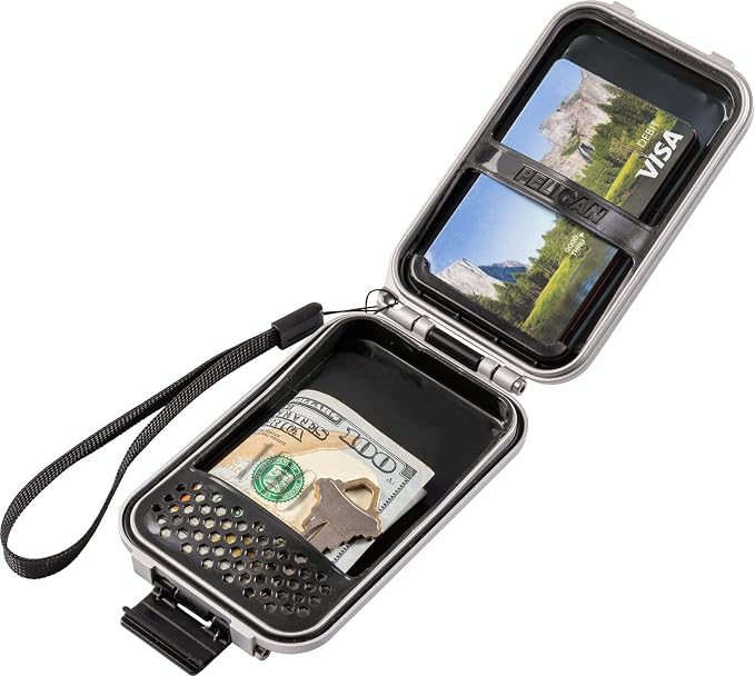 Pelican Wallet - G5 Personal Utility RFID Blocking Field Wallet (Silver) by Unknown