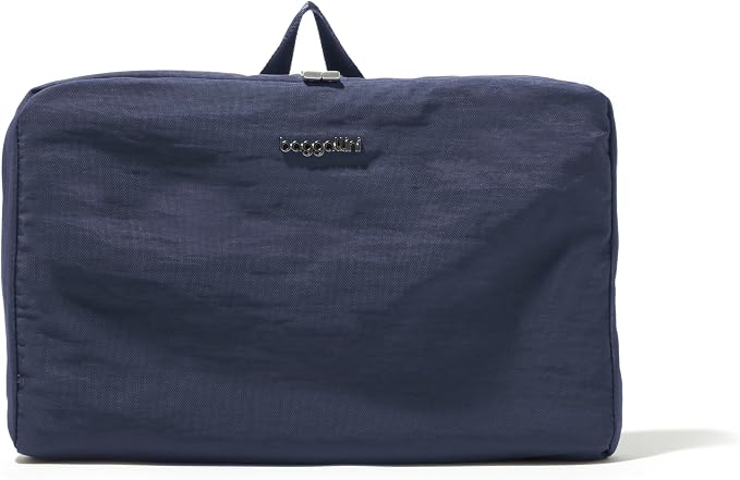 Baggallini Carryall Expandable Lightweight Travel Tote 22" Packable Folding Compact Nylon Washable Weekender w/Luggage Sleeve - Image 12