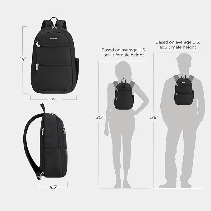 Travelon Anti-Theft Classic Convertible Sling Backpack - Image 5