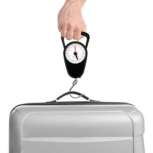 Hanging Scale with Hook, Fish Scale No Battery, Suitcase Scale, 80 Lbs | 2PC Luggage Weight Scale with Tape Measure, Durable Hanging Scale with Tape Measure for Suitcases, Travel, Fishing & Outdoor - Image 4