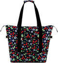 Expandable Duffel Bag for Women with Trolley Sleeve/Wet Pocket Weekender Travel Tote Large Carry On Overnight Luggage by HAWEE