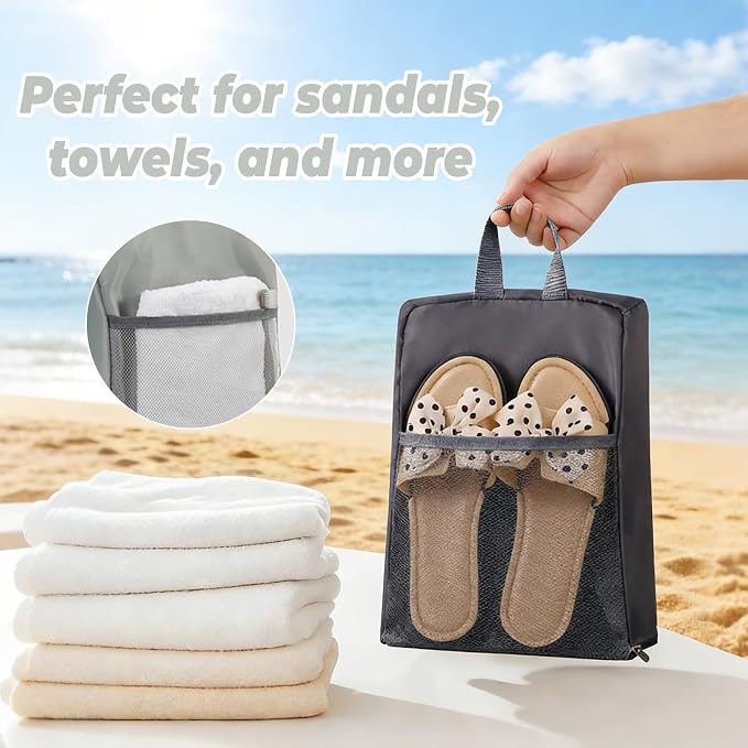 Shoe Bags for Travel Shoe Bag,Travel Essentials Shoe Storage for Men Women - Image 3