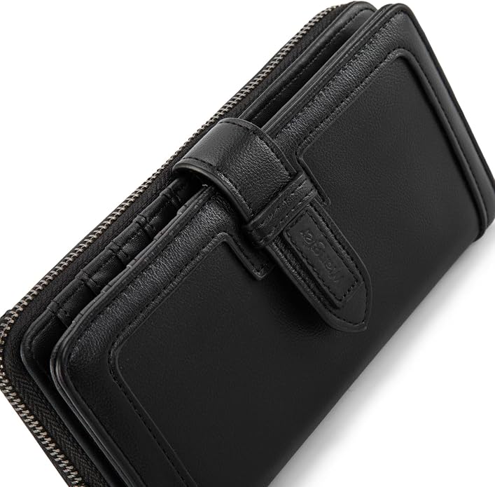 X Wrangler Women's Wallets Bifold Wristlet Wallets for Women Large Capacity Credit Card Wallet with ID Window - Image 4