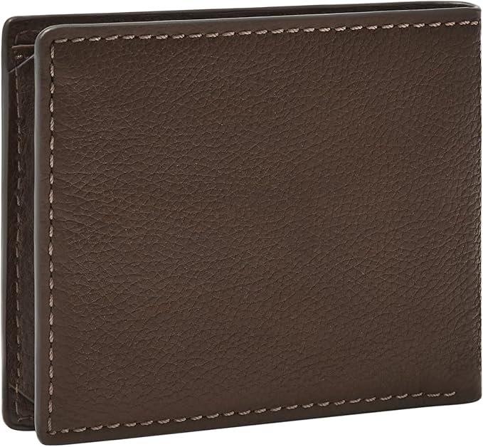 Fossil Carson Leather Bifold Wallet for Men with Flip ID - Image 5