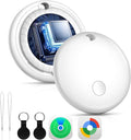 Air Tracker Tag-2 Pack for Android/iOS - [Apple MFi Certified] | Bluetooth Air Smart Tags Works with Apple Find My/Find Hub APP, Key Finders, Item Locator for Keys, Bags, Suitcases, Luggage by HomLxcIar