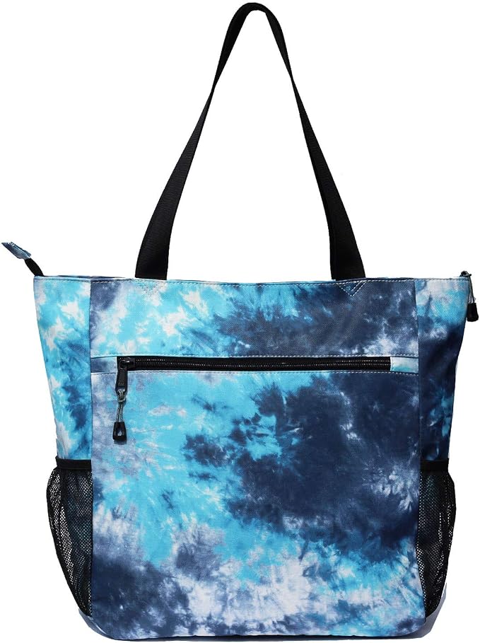 ESVAN Original Floral Water Resistant Large Tote Bag Shoulder Bag for Gym Beach Travel Daily Bags Upgraded - Image 7