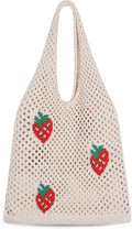 Sightor Crochet Tote Bag, Mesh Beach Bag Knit Summer Hobo Bag for Women | Beach Tote bag Vacation Outfits Aesthetic Boho Bag by Sightor