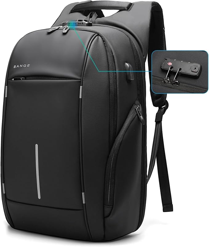 BANGE Travel Backpack,Lightweight Work Backpacks for Men, Laptop Backpack for 15.6Inch, Fashion Backpack for Men and Women… - Image 7