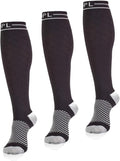 POWERLIX Compression Socks for Women & Men (Pair) for Neuropathy Swelling Pain Relief 20-30 mmHg Medical Knee-high Stockings by POWERLIX