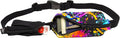 SPIbelt Double Pocket Running Belt, Expandable Dual Pockets, Adjustable Waist, No Bounce, Rave with Black Zipper by SPIbelt