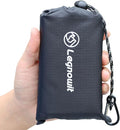 Pocket Blanket, Compact Blanket for Picnic, Beach, Festival | Sandproof, Waterproof, Stakes & Carabiner Included, Packable Lightweight Tarp for Camping, Hiking, Backpacking, Travel by Legowitoutdoor